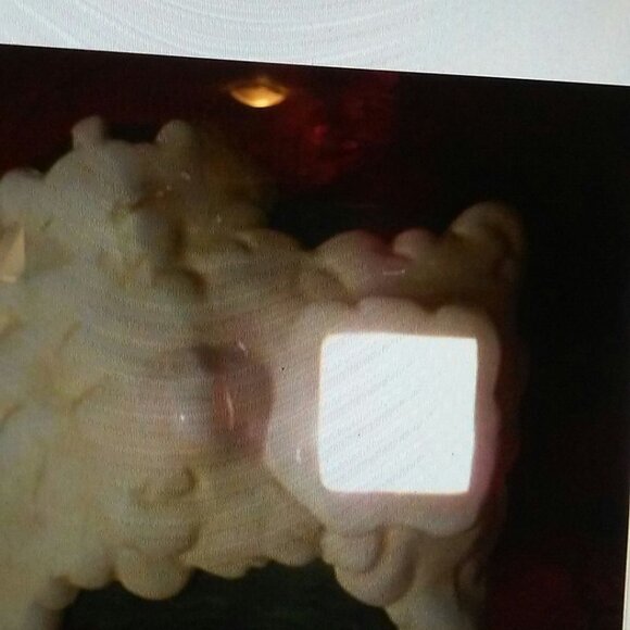 Ceramic Christmas. House with Light  6" x 6" x 5" lightly Used.Perfect Condition - Picture 5 of 6